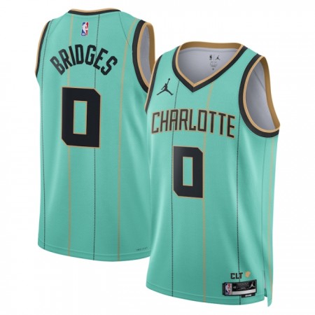 Dres Charlotte Hornets Miles Bridges Jordan 2024-25 City Edition Teal Swingman